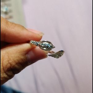 Phoenix Reborn Swarovski .925 Silver ring